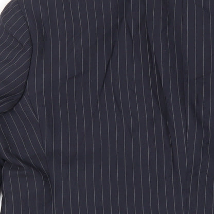Mens UK Size 42 Burton Regular Blue Suit Jacket