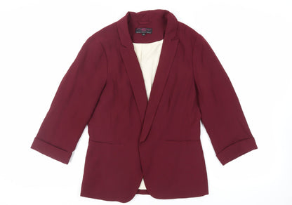 Womens UK Size 14 New Look Purple Jacket Blazer