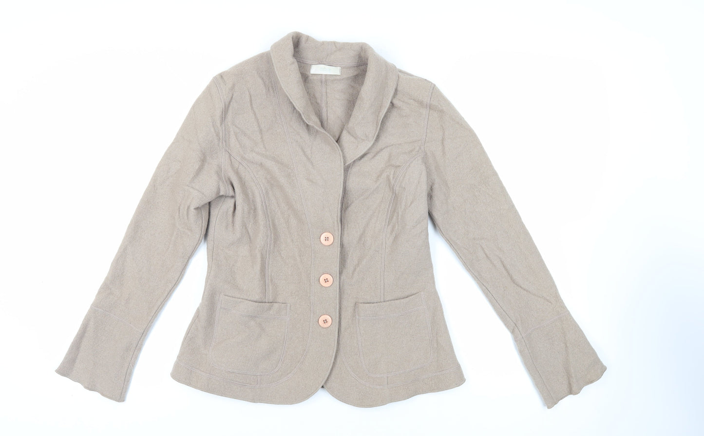 Womens UK Size 14 Marks and Spencer Beige Jacket