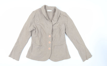 Womens UK Size 14 Marks and Spencer Beige Jacket