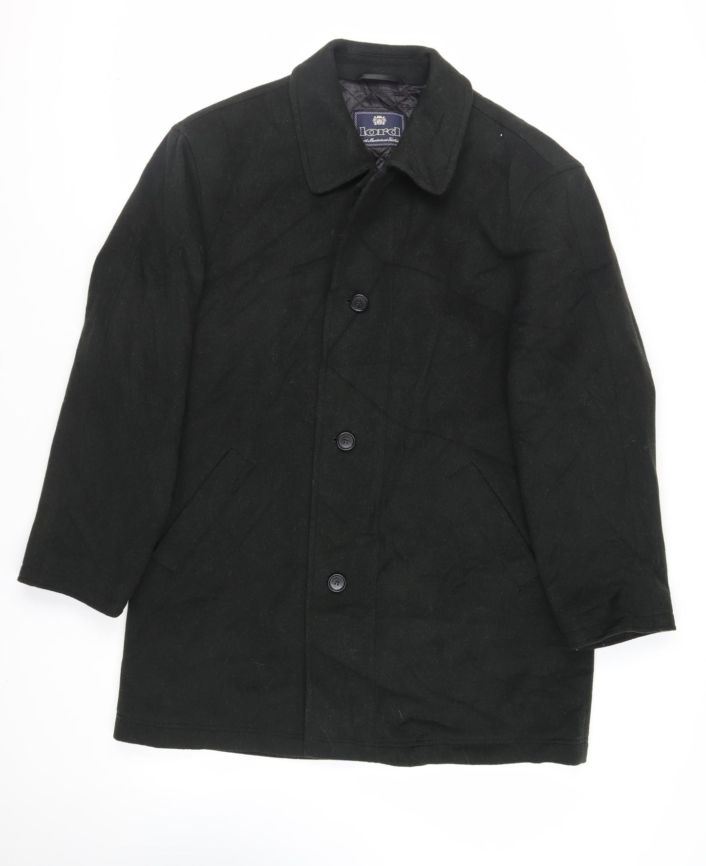 Mens UK Size 40 Lord Green Overcoat