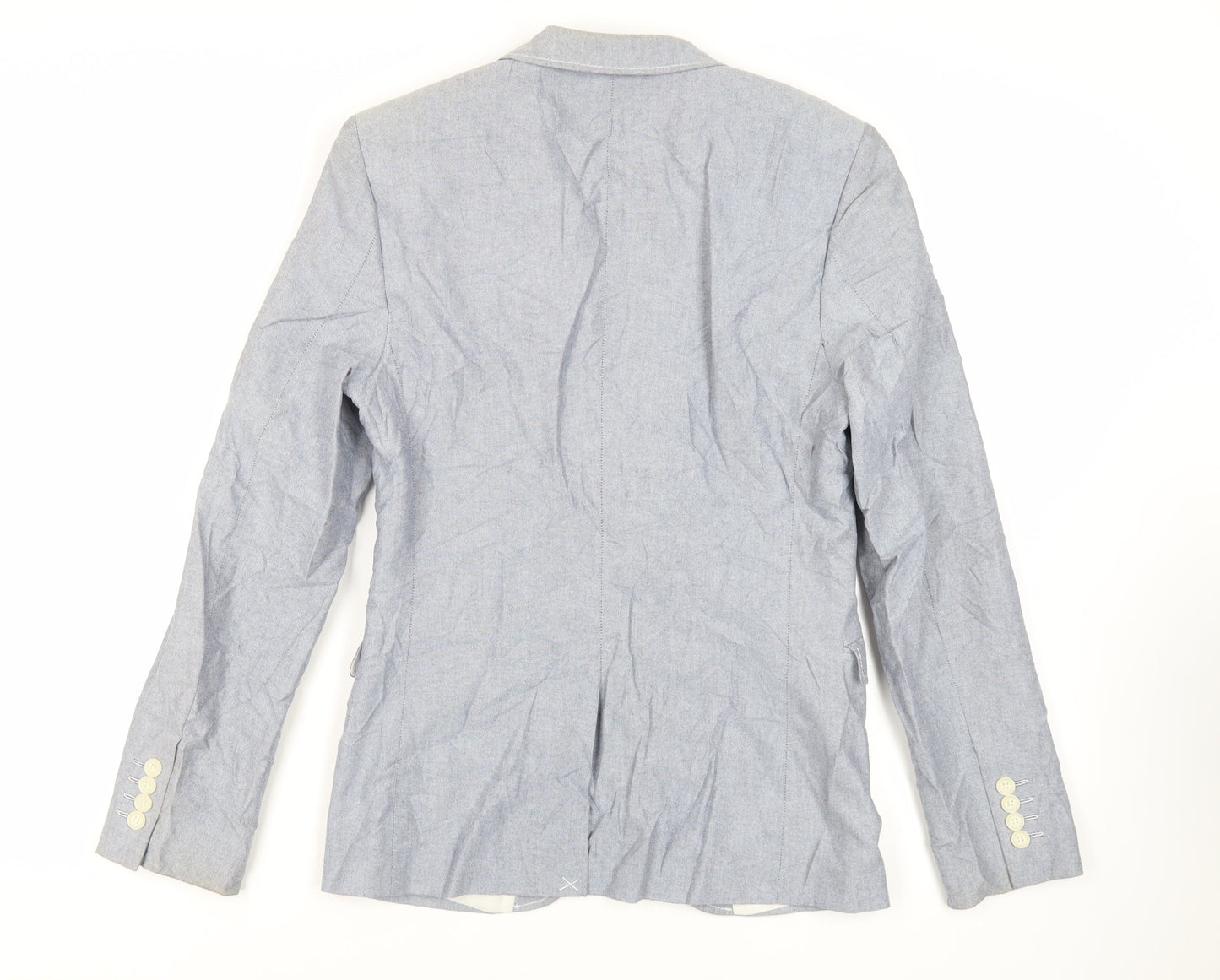 Mens UK Size 36 Topman Regular Blue Suit Jacket