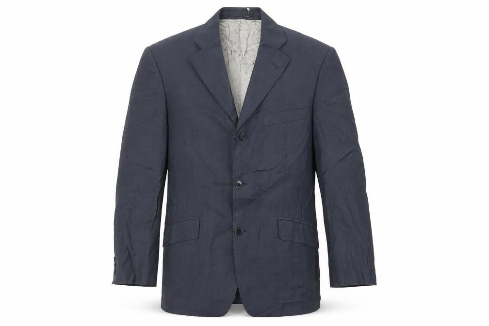 Mens UK Size 38 Balmain Regular Blue Suit Jacket