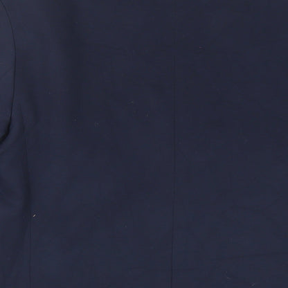 Mens UK Size 38 Selected Homme Regular Blue Suit Jacket