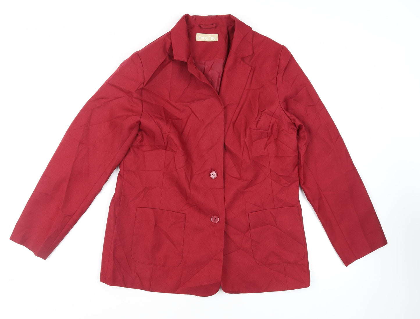 Womens UK Size 16 Daxon Red Jacket