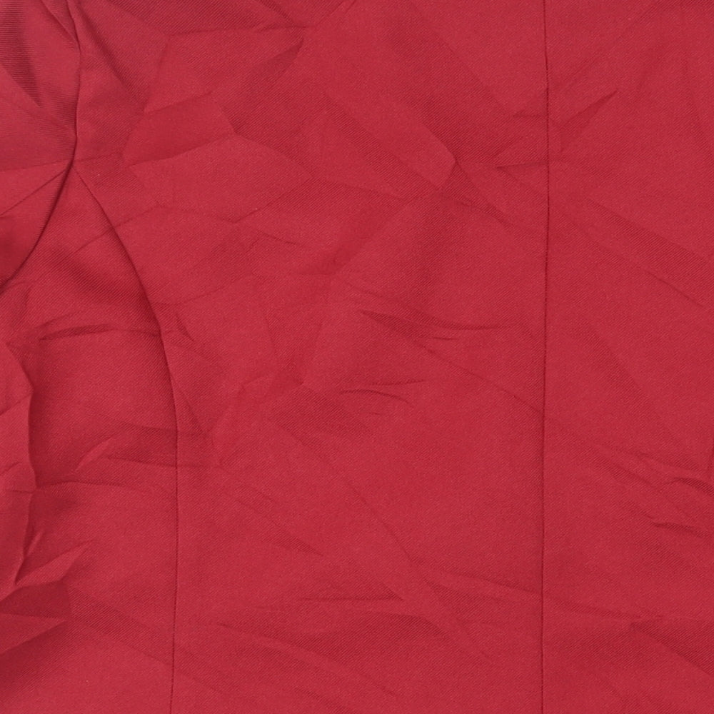 Womens UK Size 16 Daxon Red Jacket