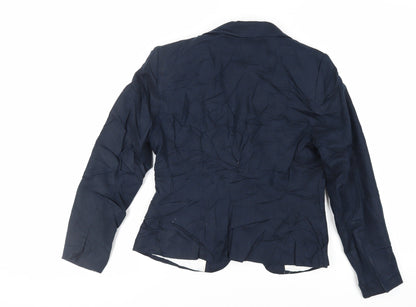 Womens UK Size 10 H&M Blue Jacket