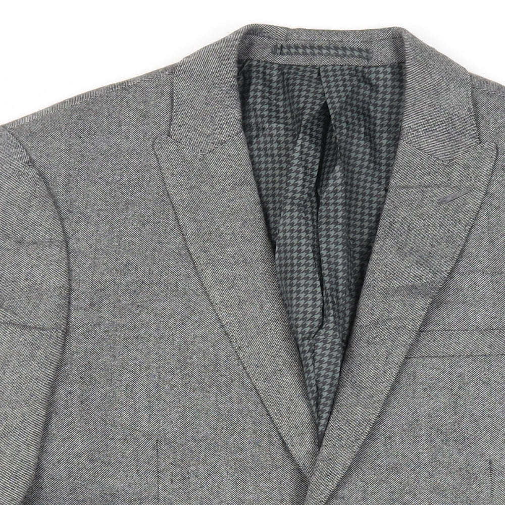 Mens UK Size 36 Marks and Spencer Regular Grey Suit Jacket
