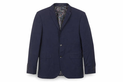 Next Mens Blue Polyester Jacket Suit Jacket Size 40 Regular