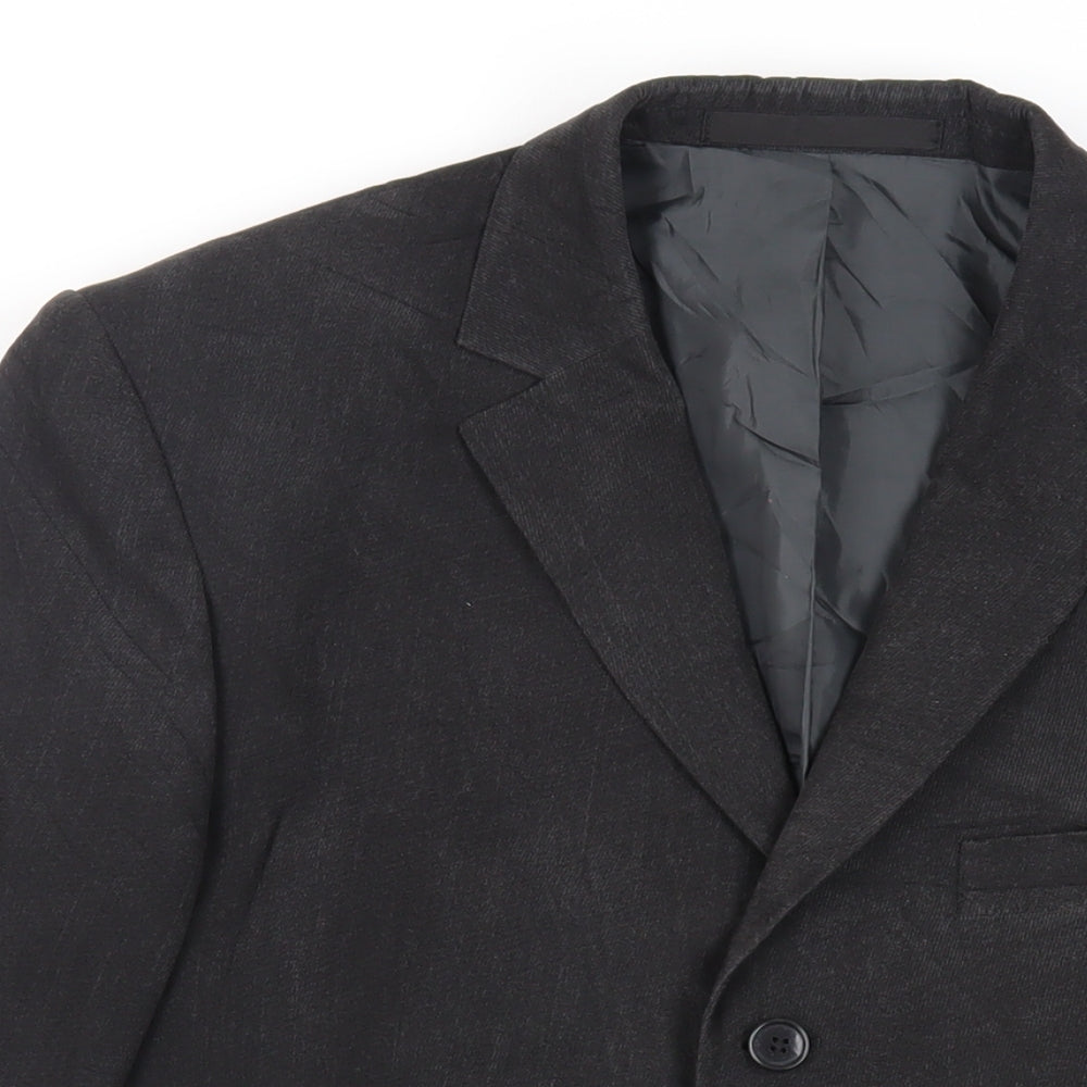 Mens UK Size 38 Marks and Spencer Regular Grey Suit Jacket