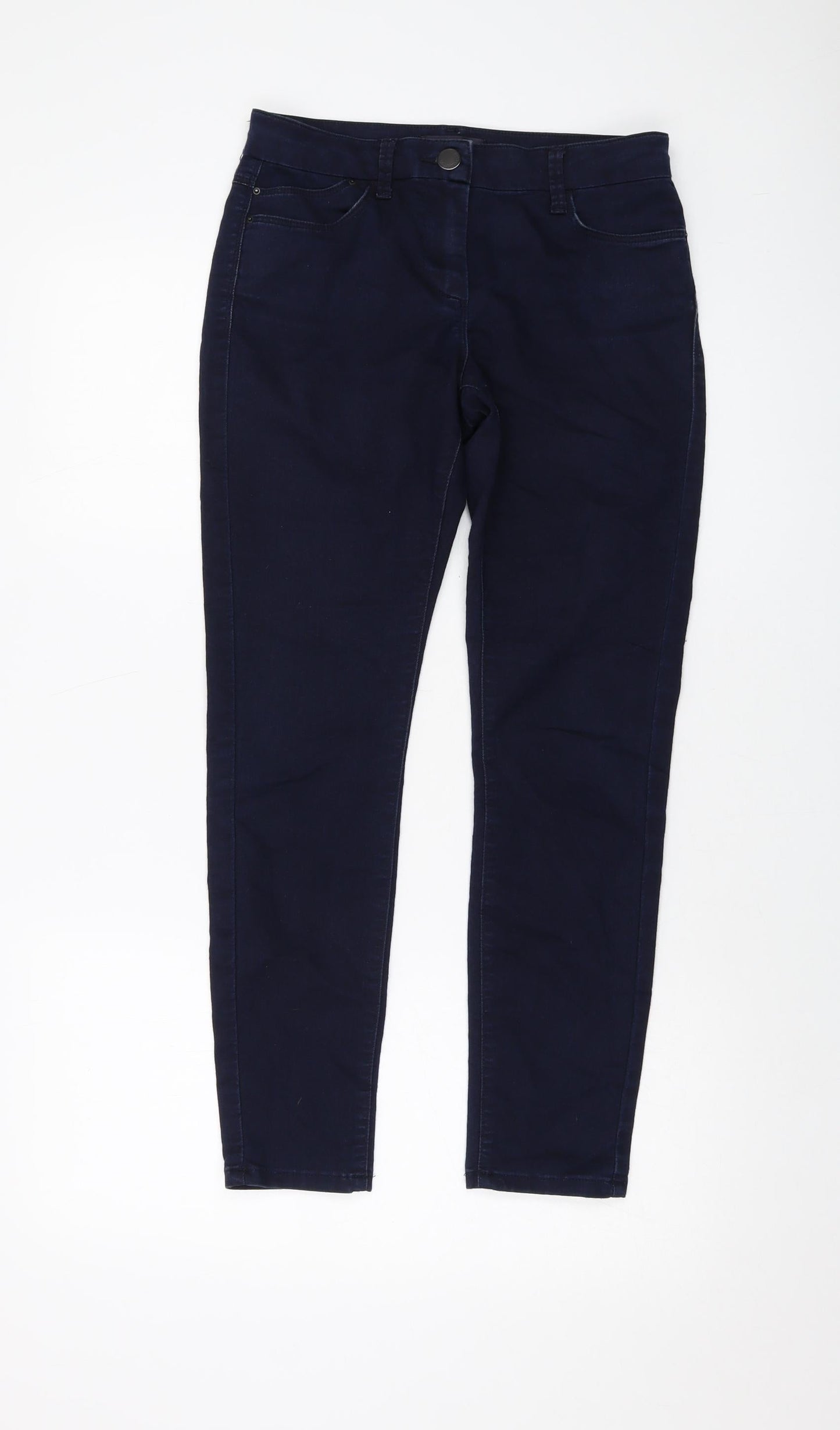 Womens UK Size 8 Marks and Spencer Regular Fit Jegging Blue Jeans