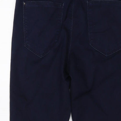 Womens UK Size 8 Marks and Spencer Regular Fit Jegging Blue Jeans