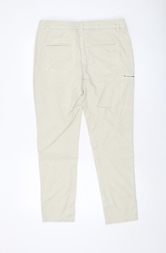 Womens UK Size 12 NEXT Regular Fit  Beige Trousers