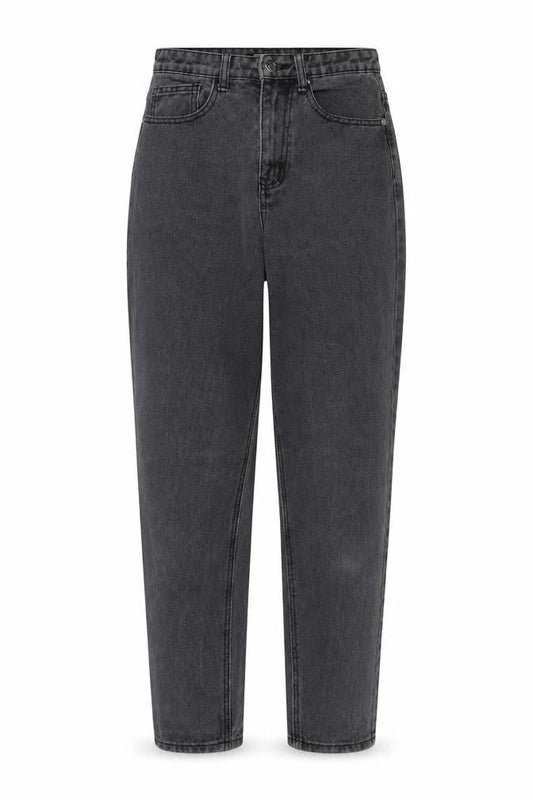 Womens UK Size 6 PRETTYLITTLETHING Regular Fit Mom Grey Jeans