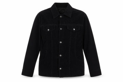 Peter Green Womens Black Jacket Size L Button