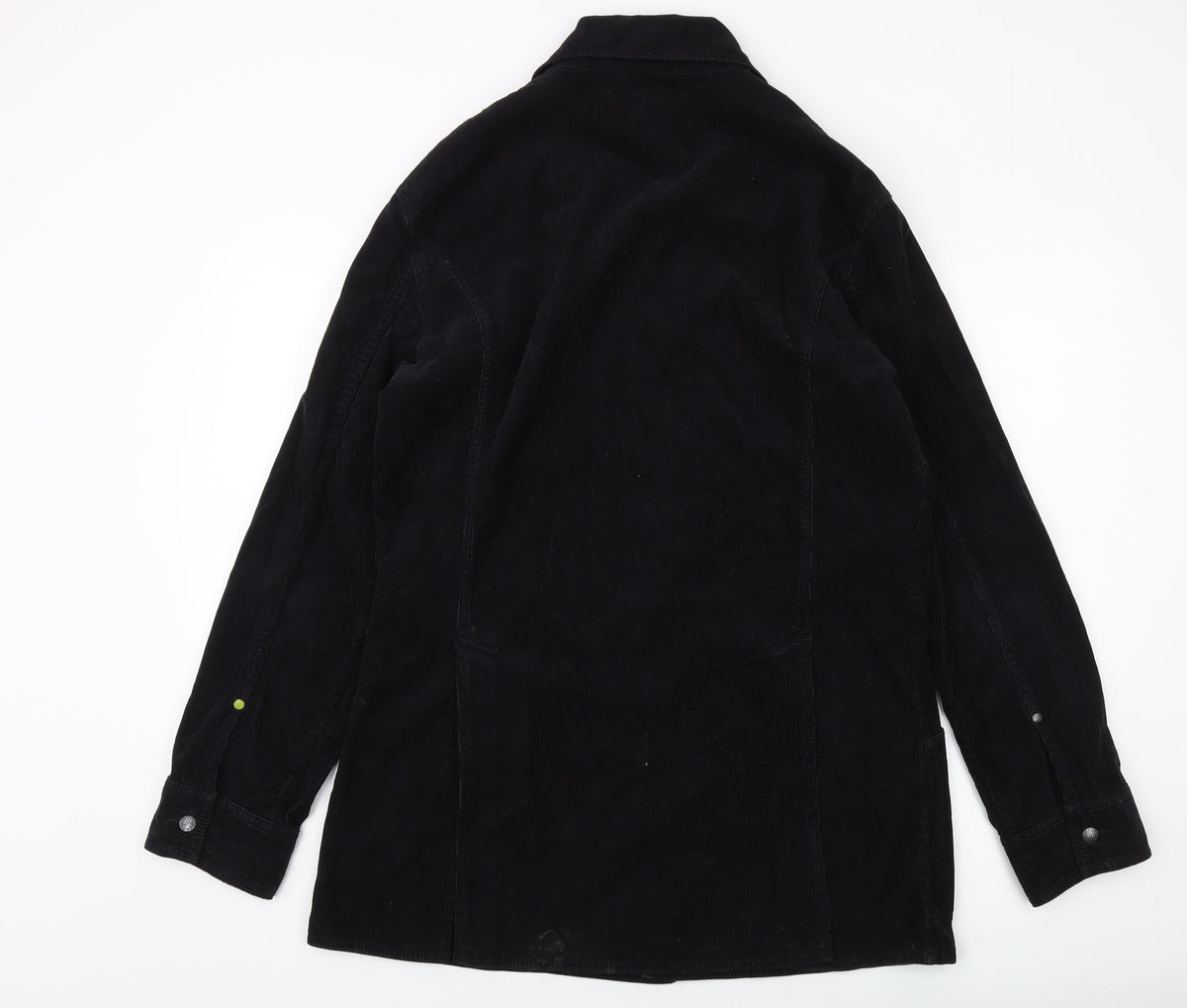 Peter Green Womens Black Jacket Size L Button