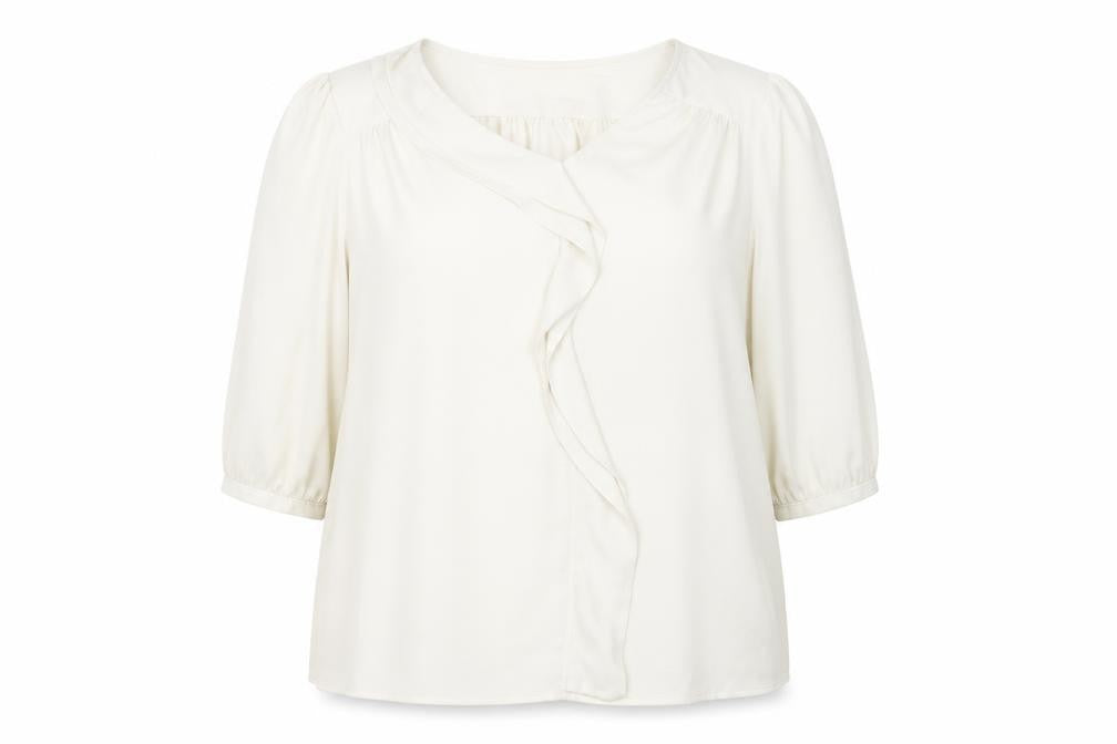 Womens UK Size 20 Autograph Beige Basic Blouse