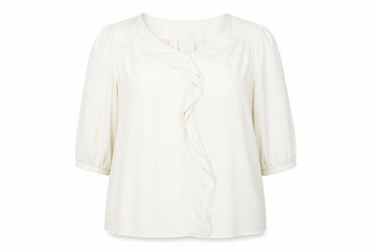 Womens UK Size 20 Autograph Beige Basic Blouse