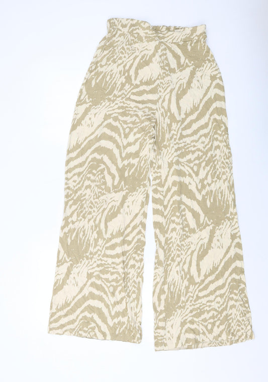 Womens UK Size 10 ASOS Regular Fit  Beige Trousers
