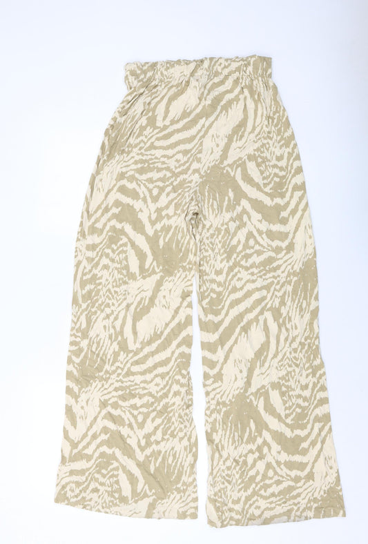 Womens UK Size 10 ASOS Regular Fit  Beige Trousers