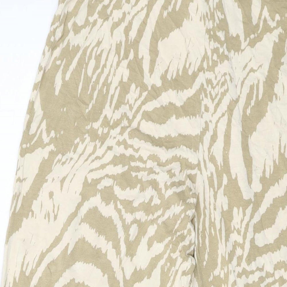 Womens UK Size 10 ASOS Regular Fit  Beige Trousers
