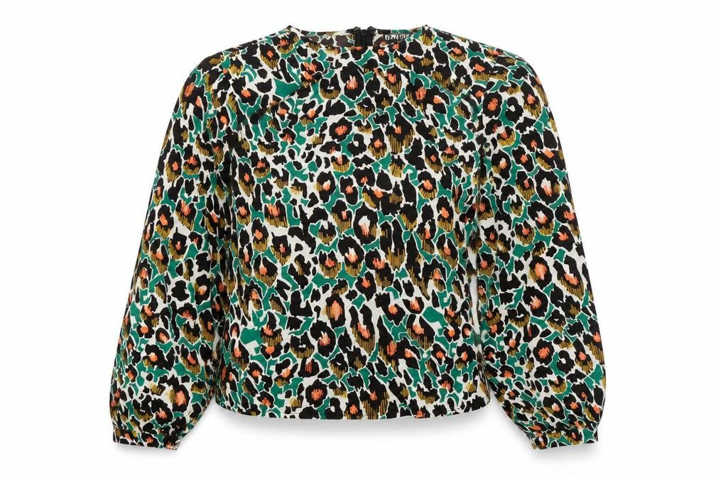 Womens UK Size 8 Girl in Mind Multicoloured Basic Blouse