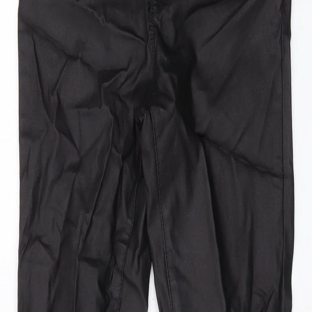 Womens UK Size S VERO MODA Regular Fit  Black Trousers