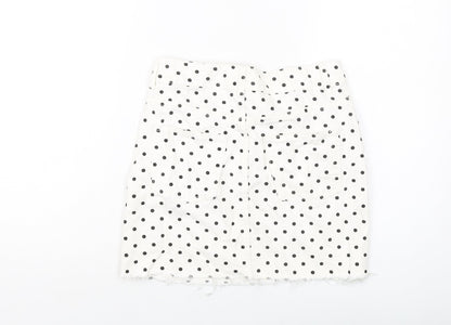 Womens UK Size 8 Topshop Mini Denim Skirt