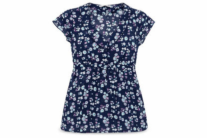 Womens UK Size 10 Editions Blue Basic Blouse