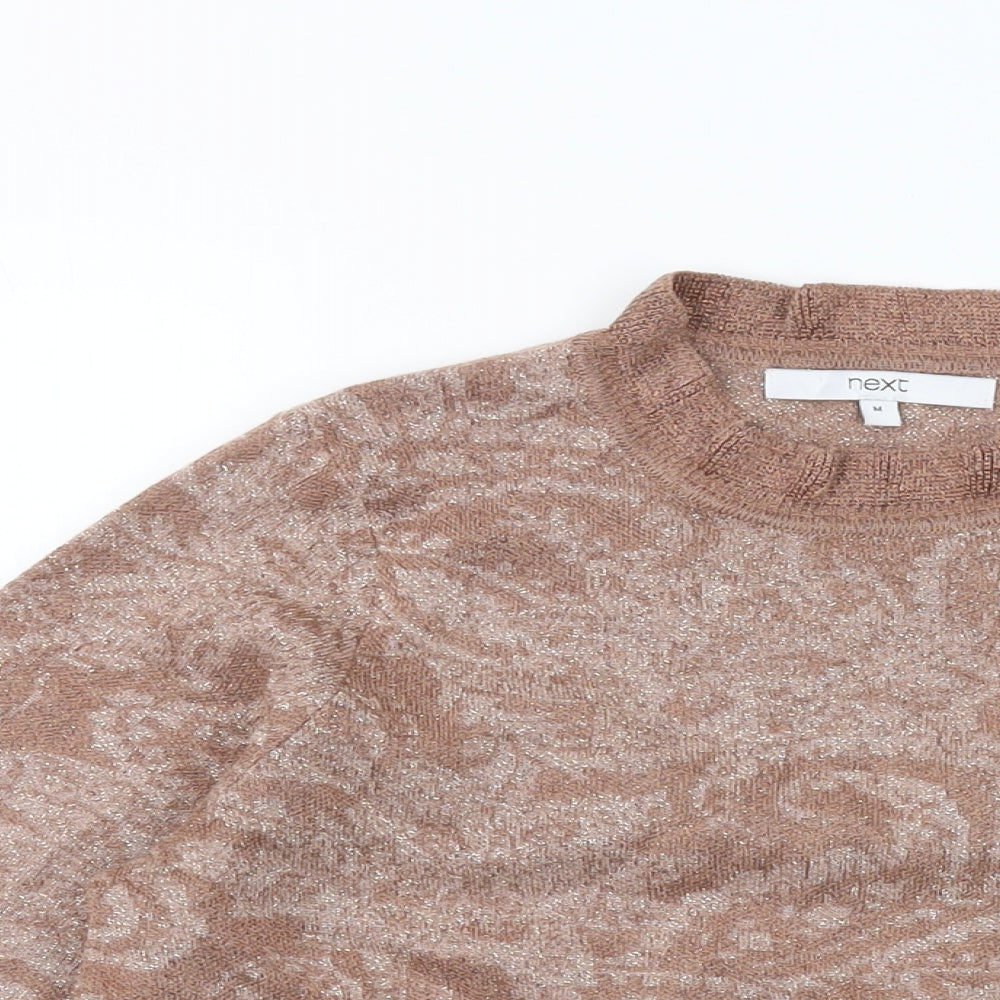 Womens UK Size M NEXT Pink Pullover Jumper