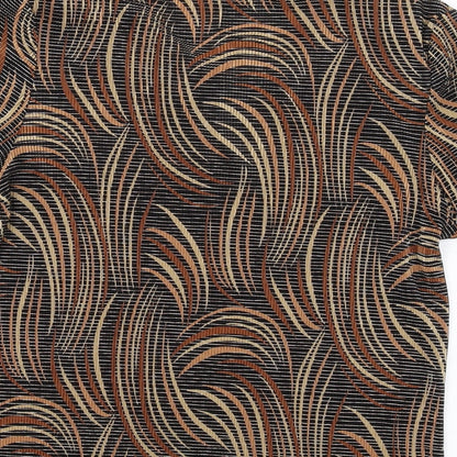 Womens UK Size 10 Berkertex Brown Basic T-Shirt