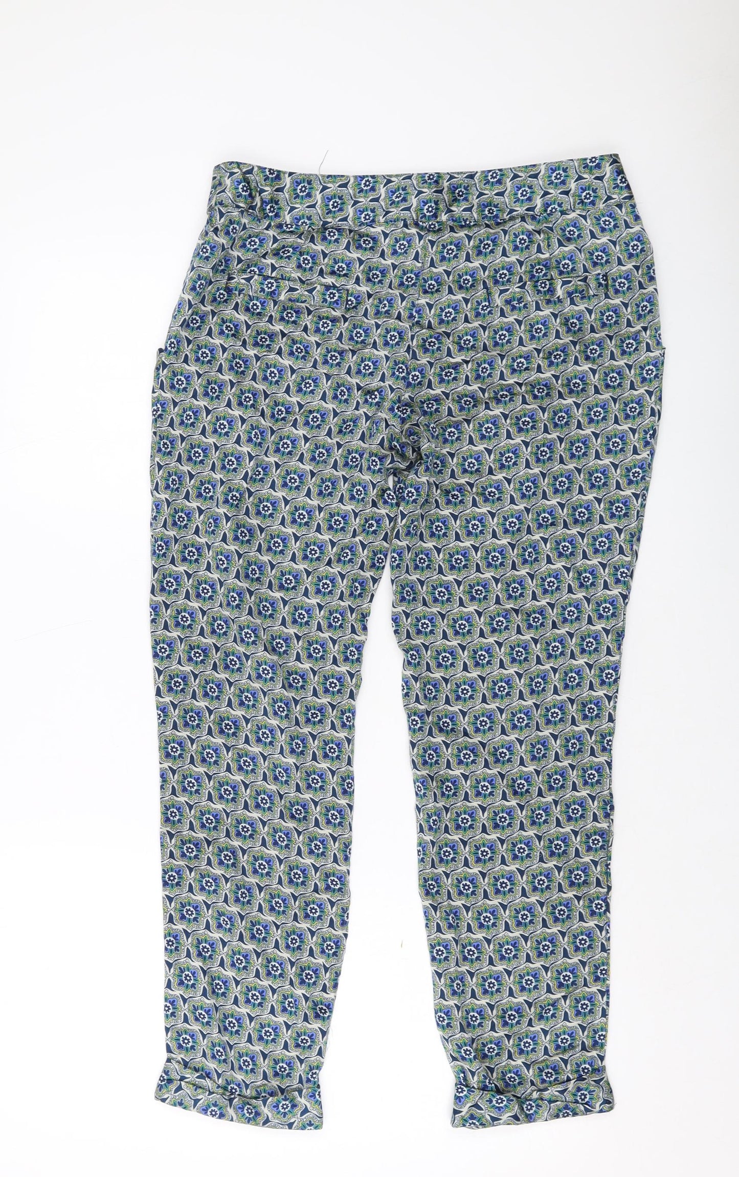 Womens UK Size 10 NEXT Regular Fit  Black Trousers
