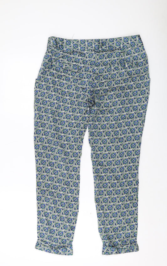 Womens UK Size 10 NEXT Regular Fit  Black Trousers
