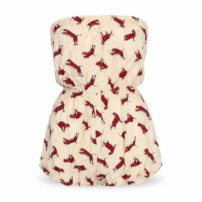 Womens UK Size 8 H&M One-Piece Beige Playsuit