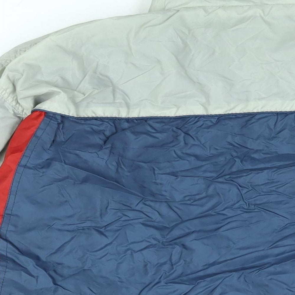 Sportier Womens Multicoloured Windbreaker Jacket Size 14 Zip - Colourblock Size 14-16