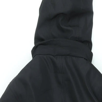 Womens UK Size 12 Rosetti Black Parka Coat