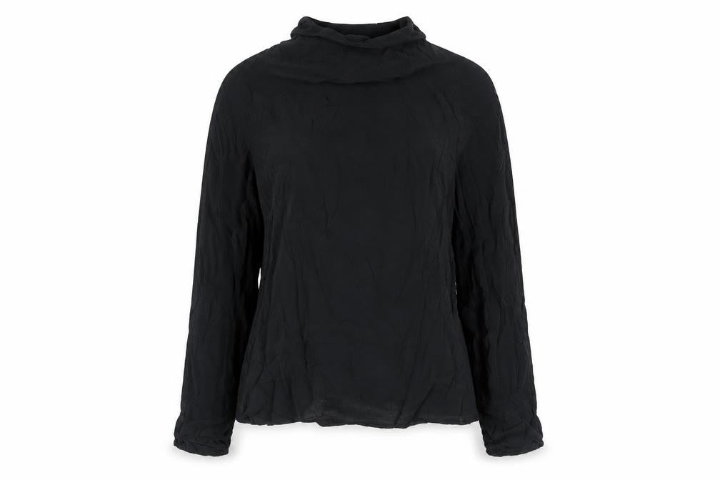 Womens UK Size S Weekday Black Basic Blouse