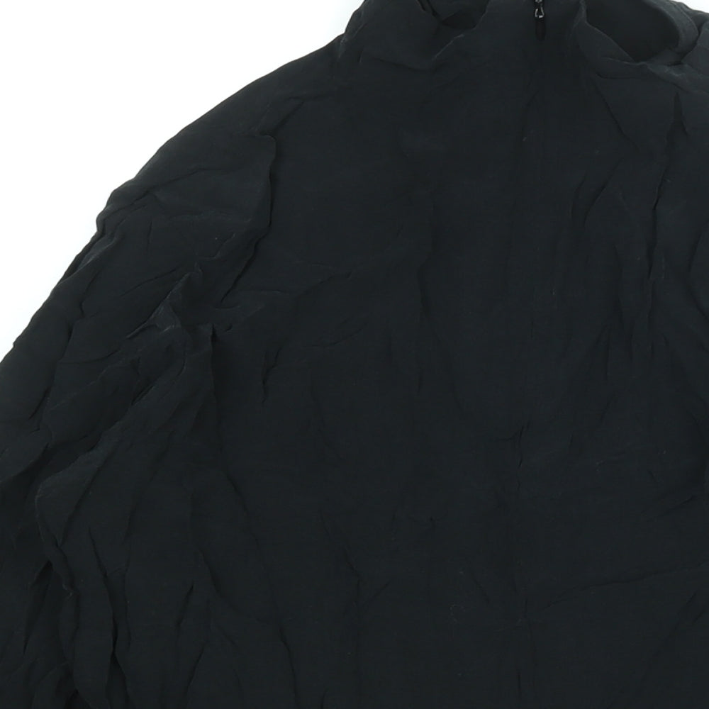 Womens UK Size S Weekday Black Basic Blouse