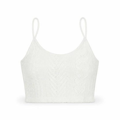 Womens UK Size S Stradivarius Ivory Vest Jumper