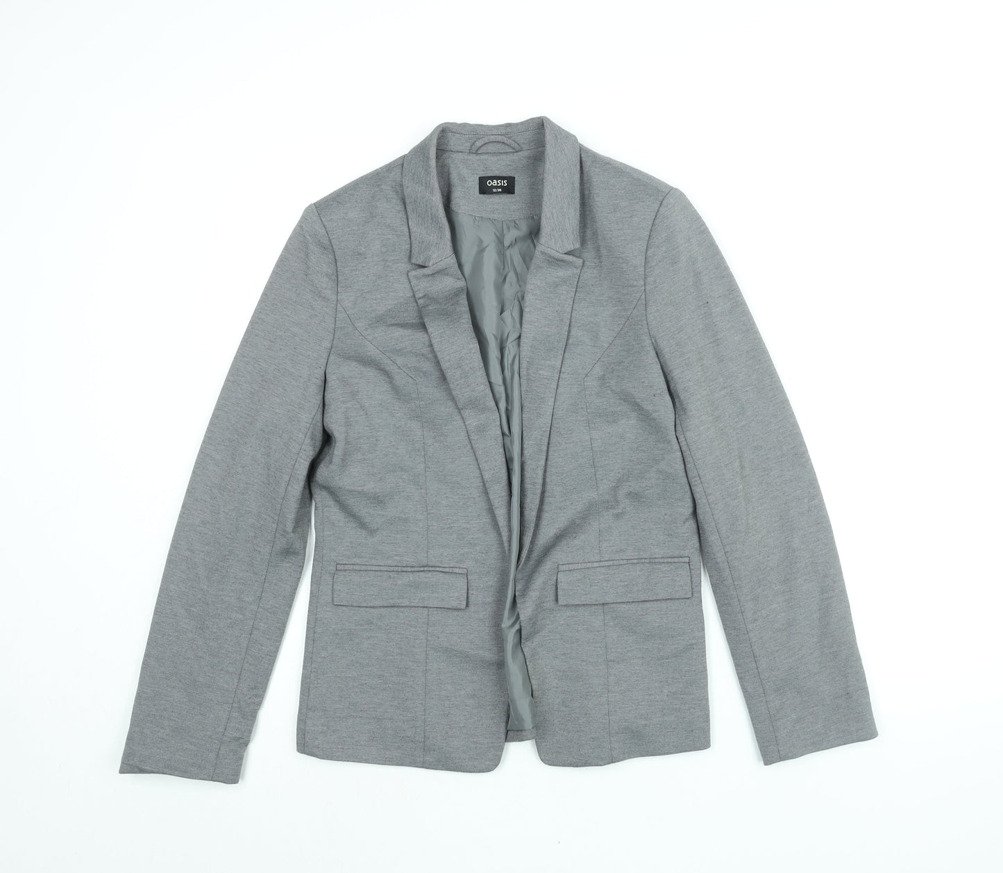 Womens UK Size 12 Oasis Grey Jacket