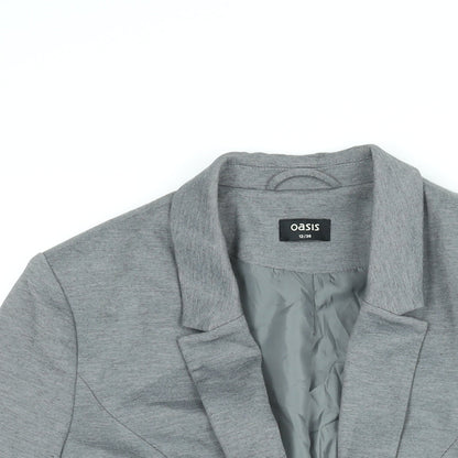 Womens UK Size 12 Oasis Grey Jacket