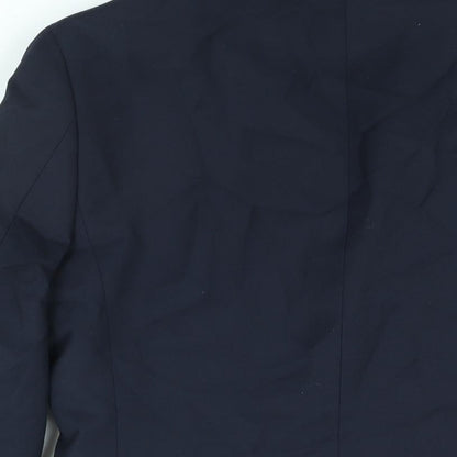 Mens UK Size 34 H&M Regular Blue Suit Jacket