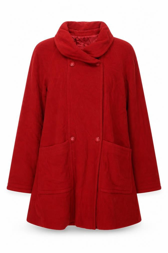 Womens UK Size 12 Richards Red Overcoat