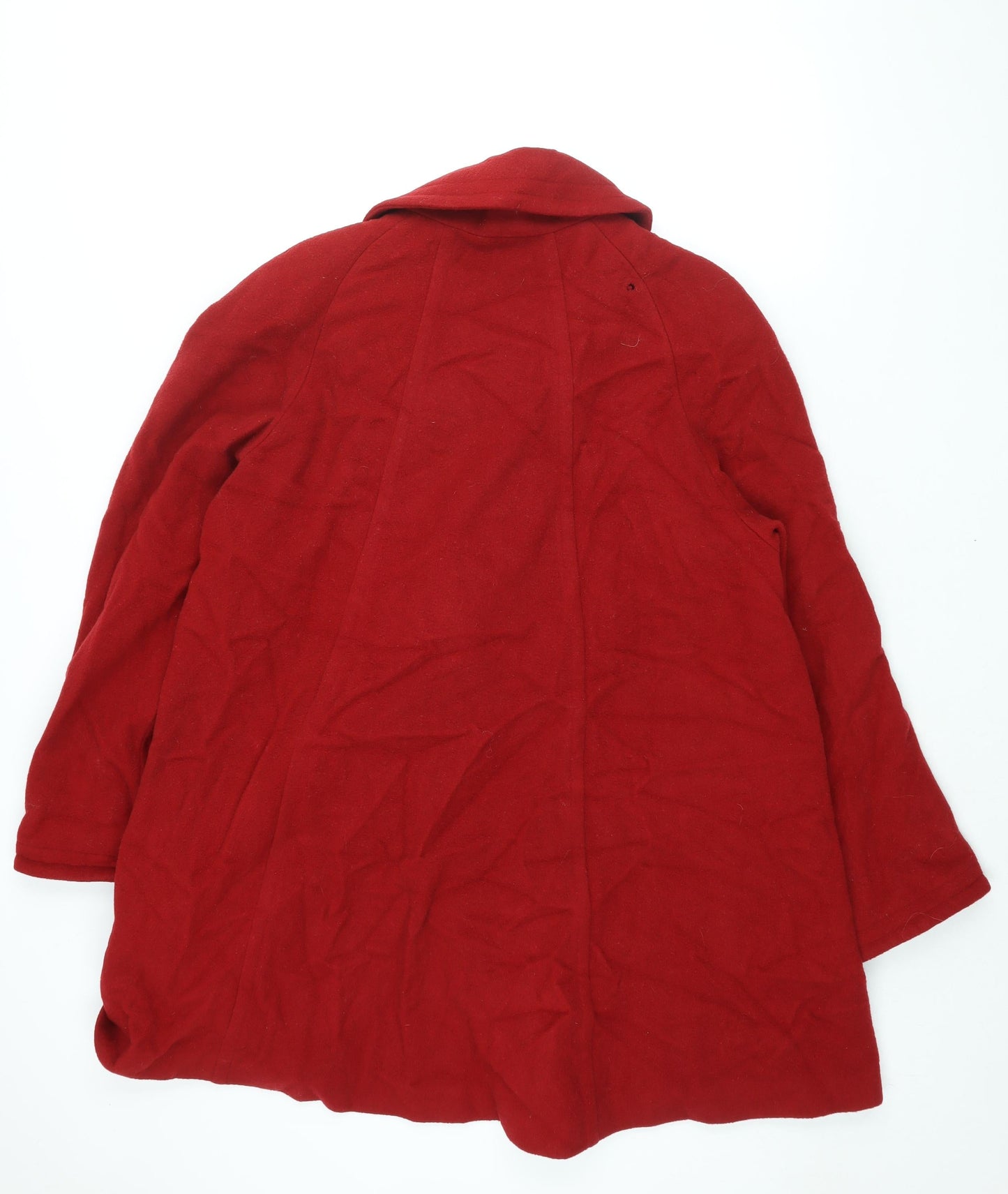 Womens UK Size 12 Richards Red Overcoat