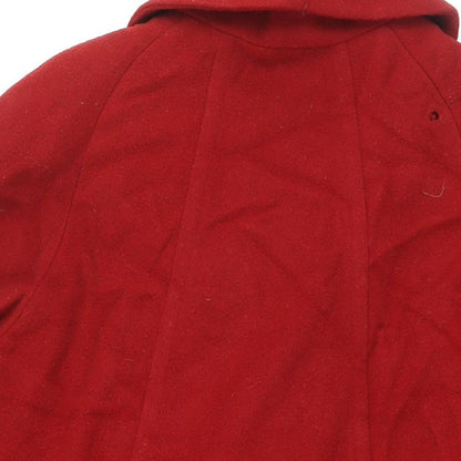 Womens UK Size 12 Richards Red Overcoat