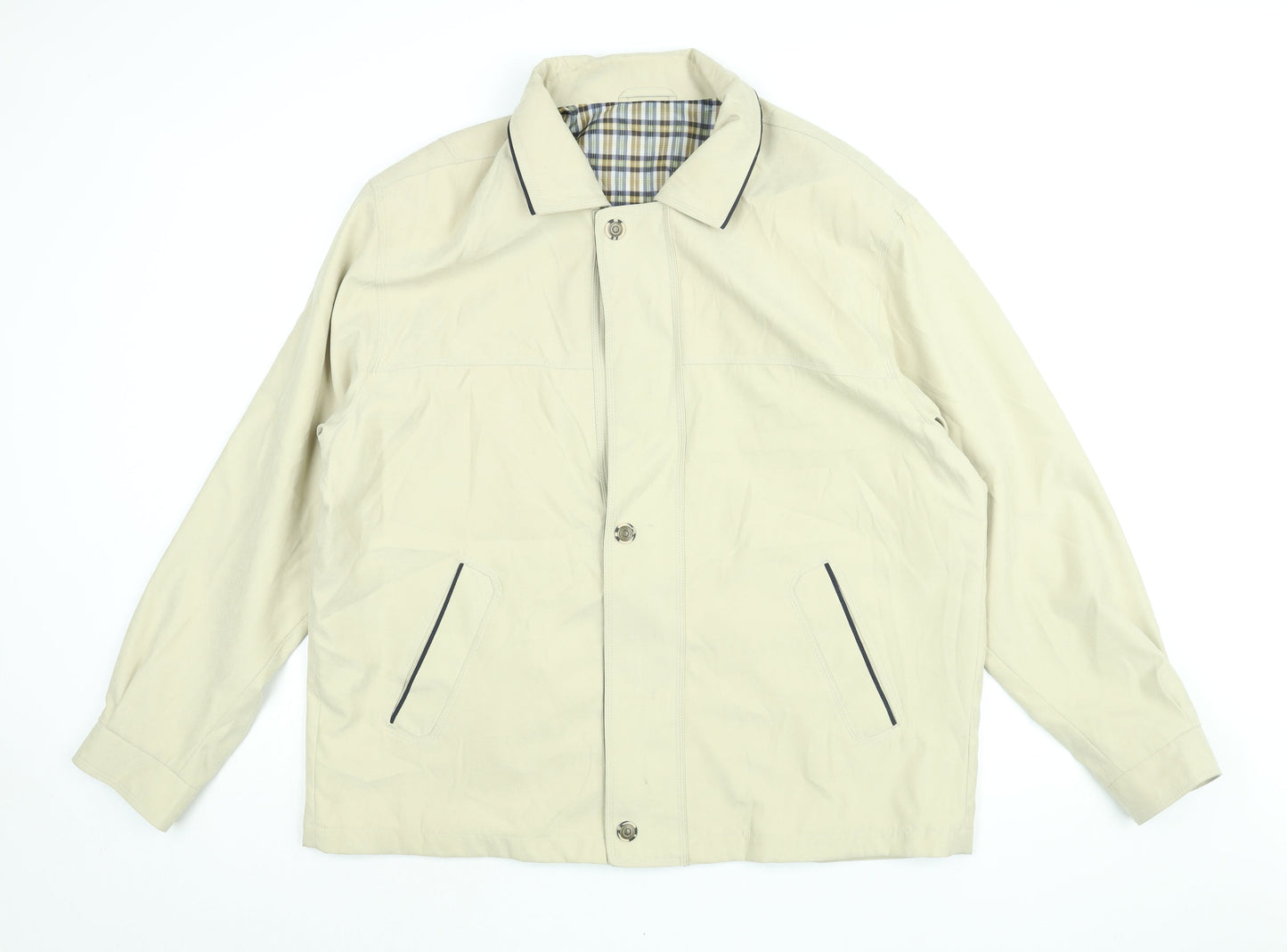 Mens UK Size XL Essentials Beige Jacket