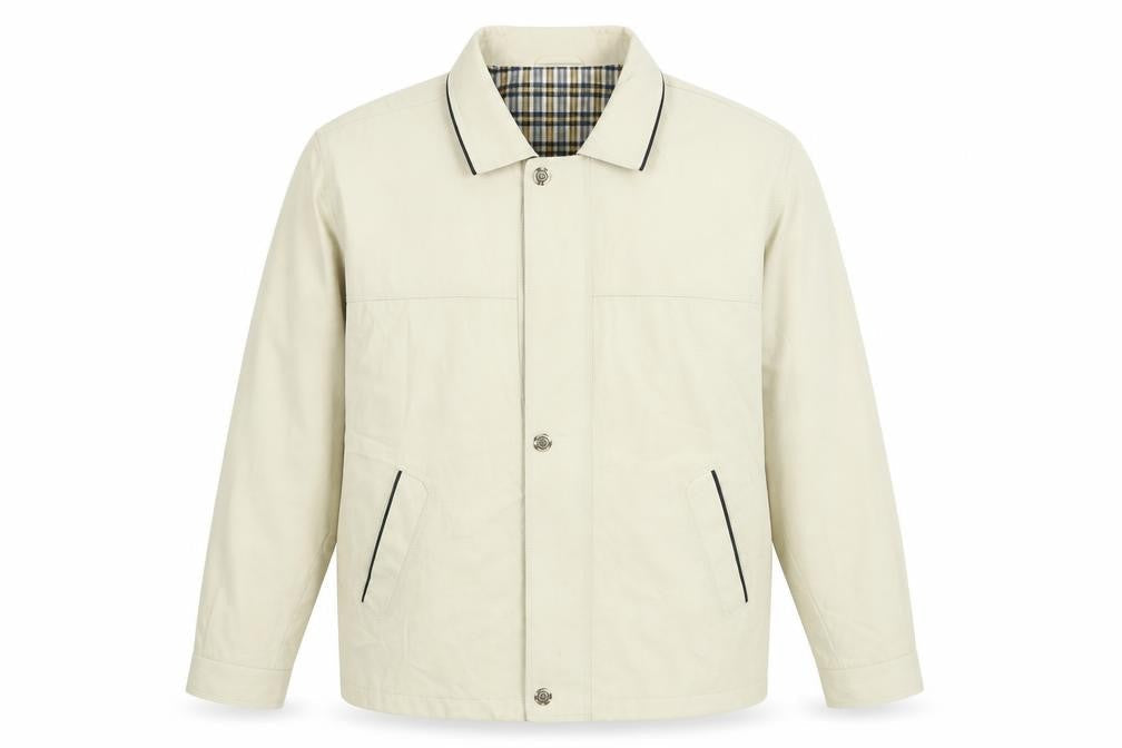 Mens UK Size XL Essentials Beige Jacket
