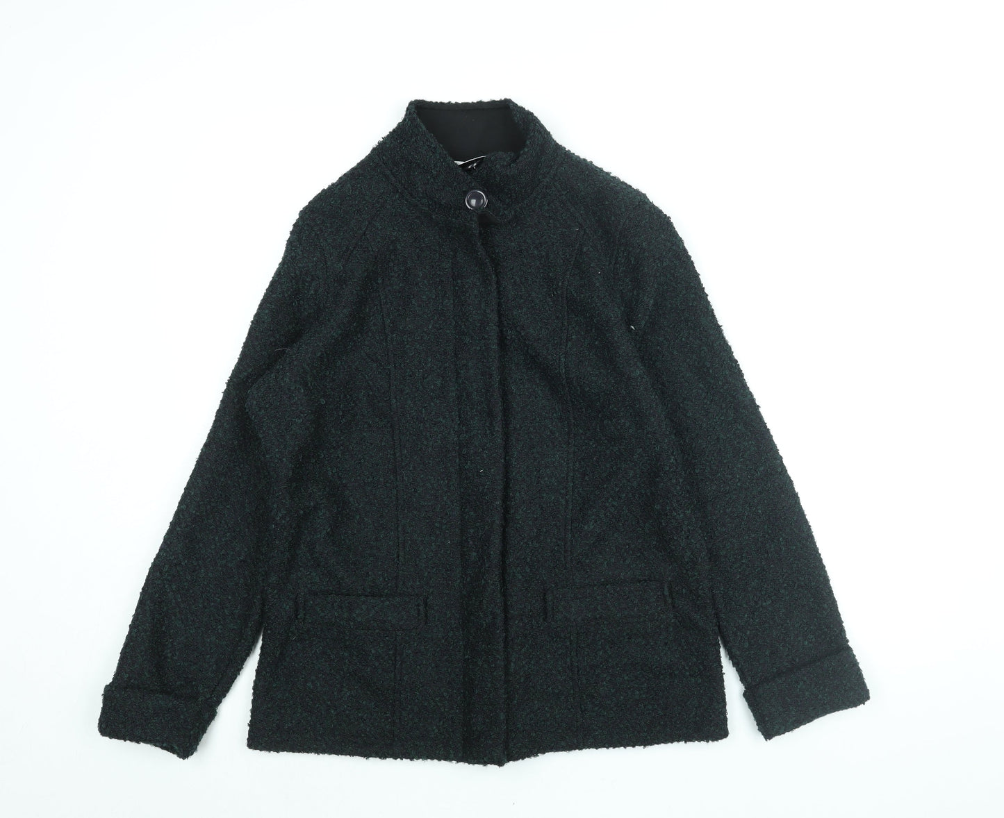 Womens UK Size 12 Marks and Spencer Multicoloured Pea Coat