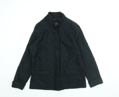 Womens UK Size 12 Marks and Spencer Multicoloured Pea Coat
