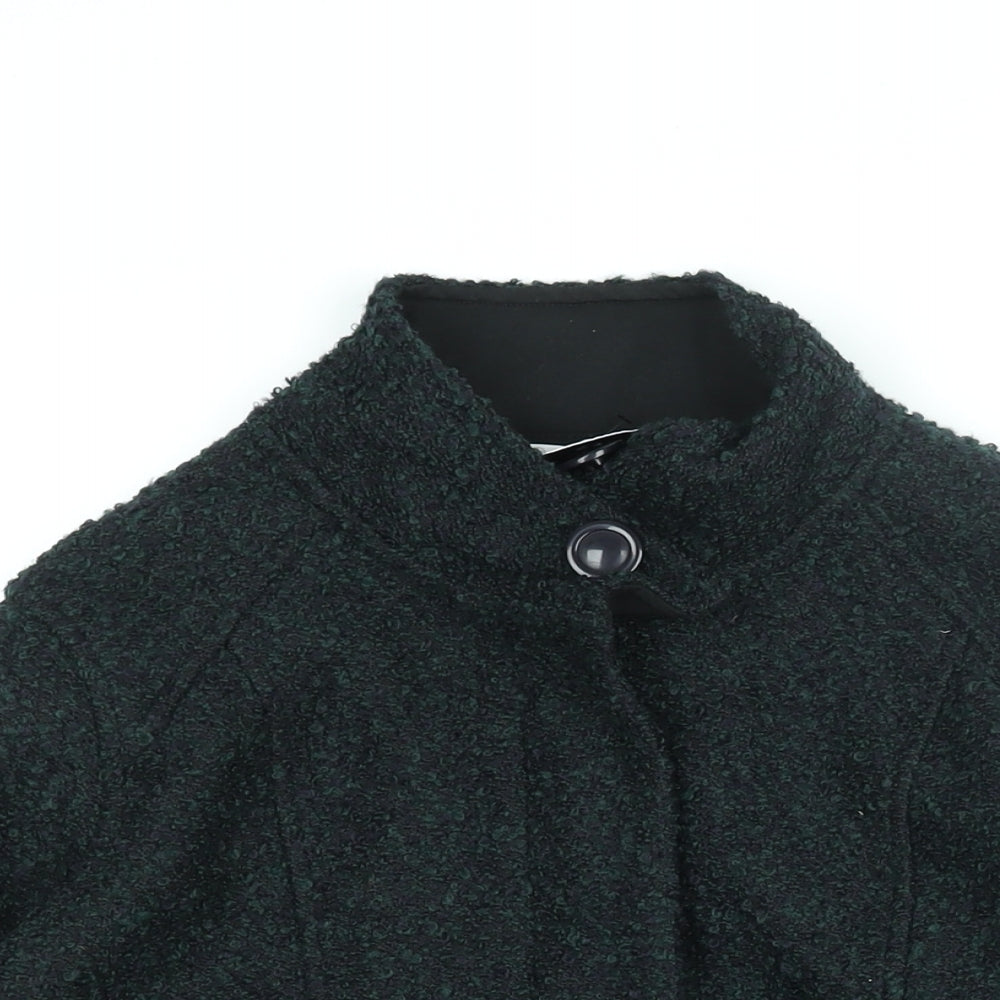 Womens UK Size 12 Marks and Spencer Multicoloured Pea Coat